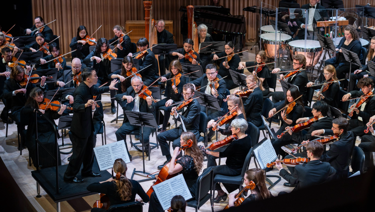 Corvallis-OSU Symphony Orchestra performing