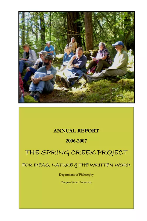 spring creek project annual report 2006-07