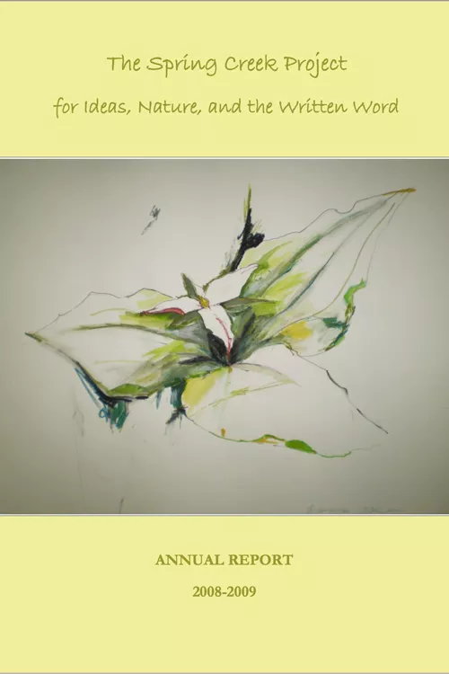 spring creek project annual report 2008-09