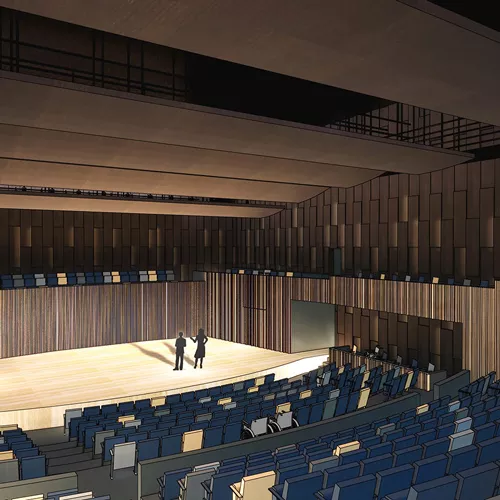 detrick concert hall rendering