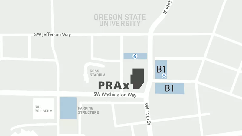 parking map for prax