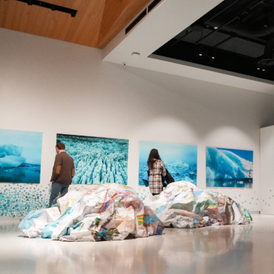 Patrons explore Currents in Stirek